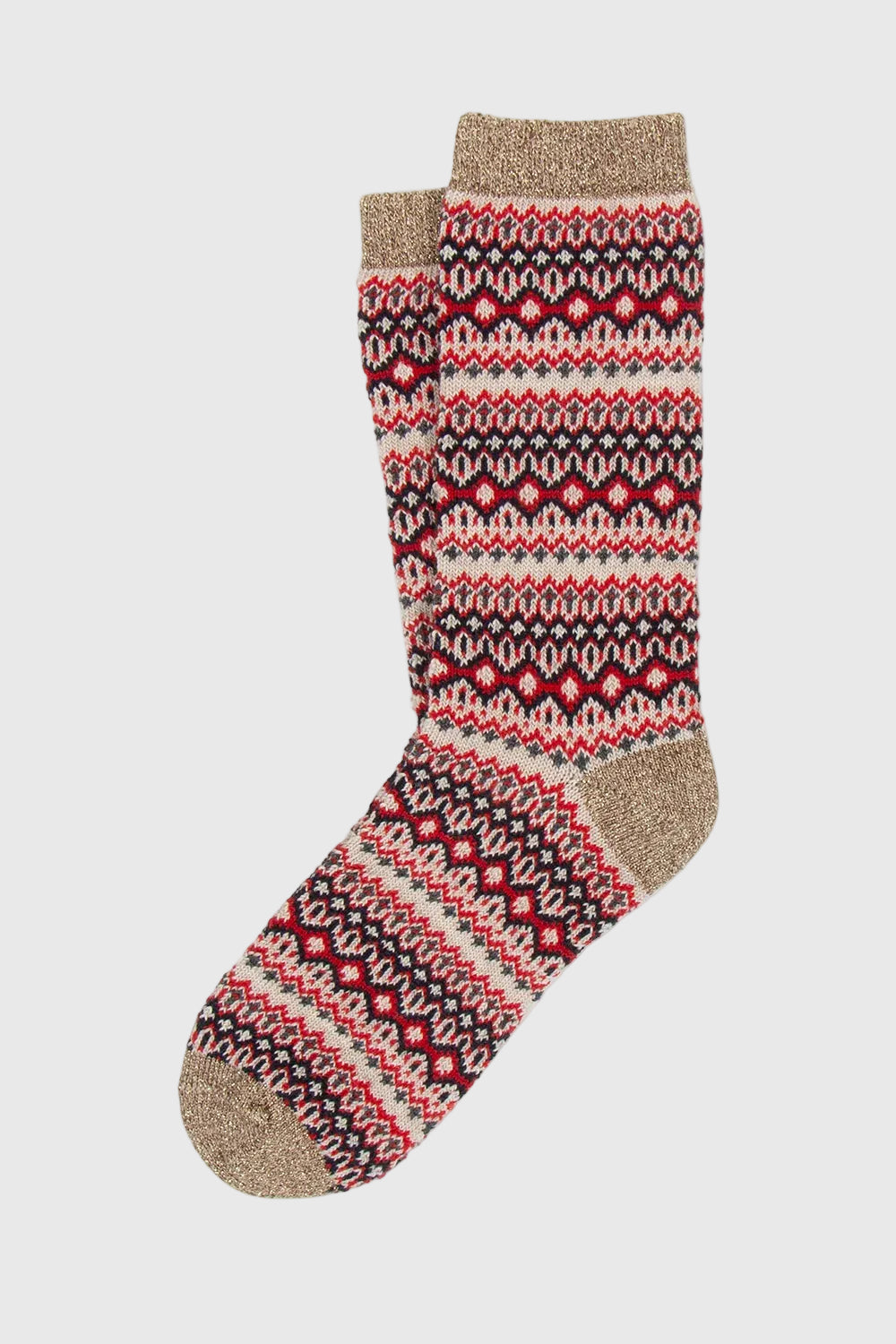 Chaussettes Artek en laine fantaisie aztèque