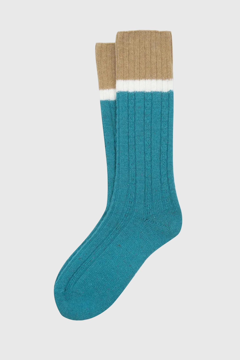 Budapest Socken aus Zopfwolle