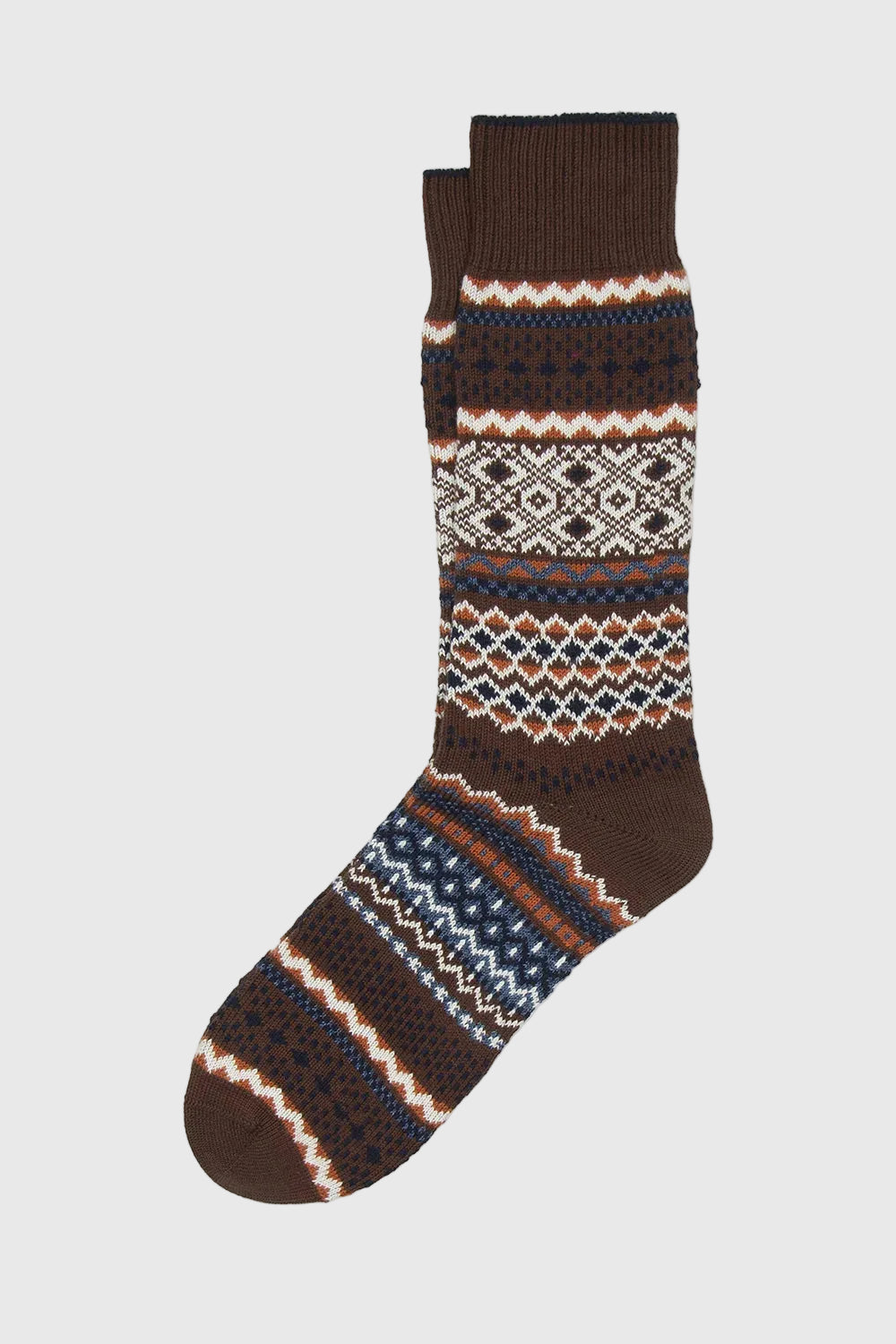 Calze Corvara in cotone fantasia azteca