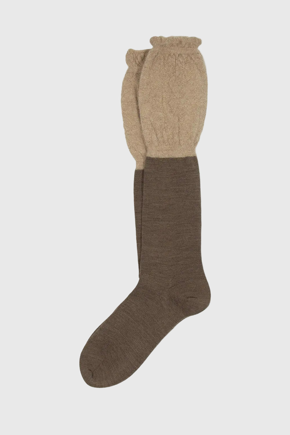 Chaussettes Elm longues en laine et mohair