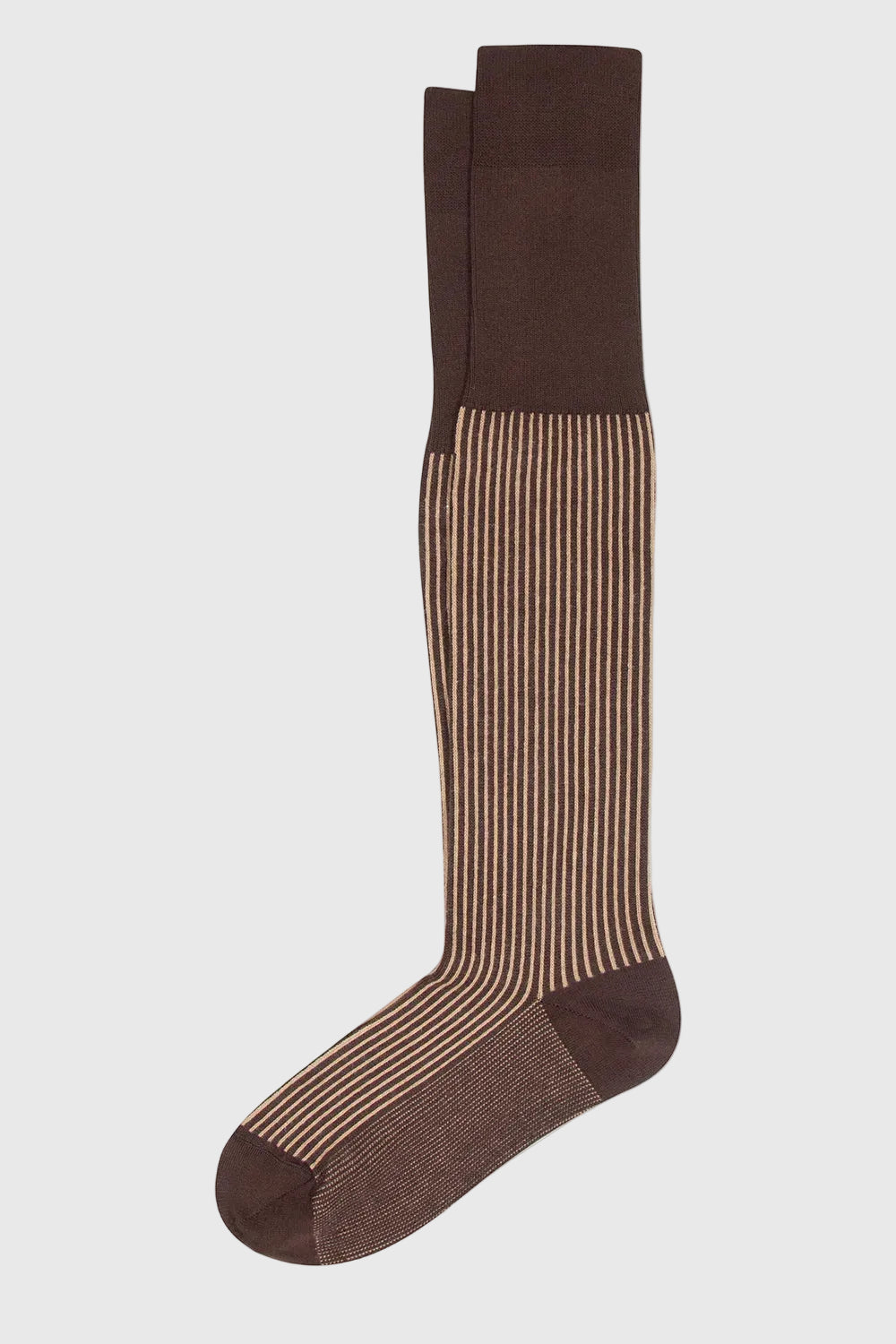 Lange Gessato-Socken aus Baumwolle