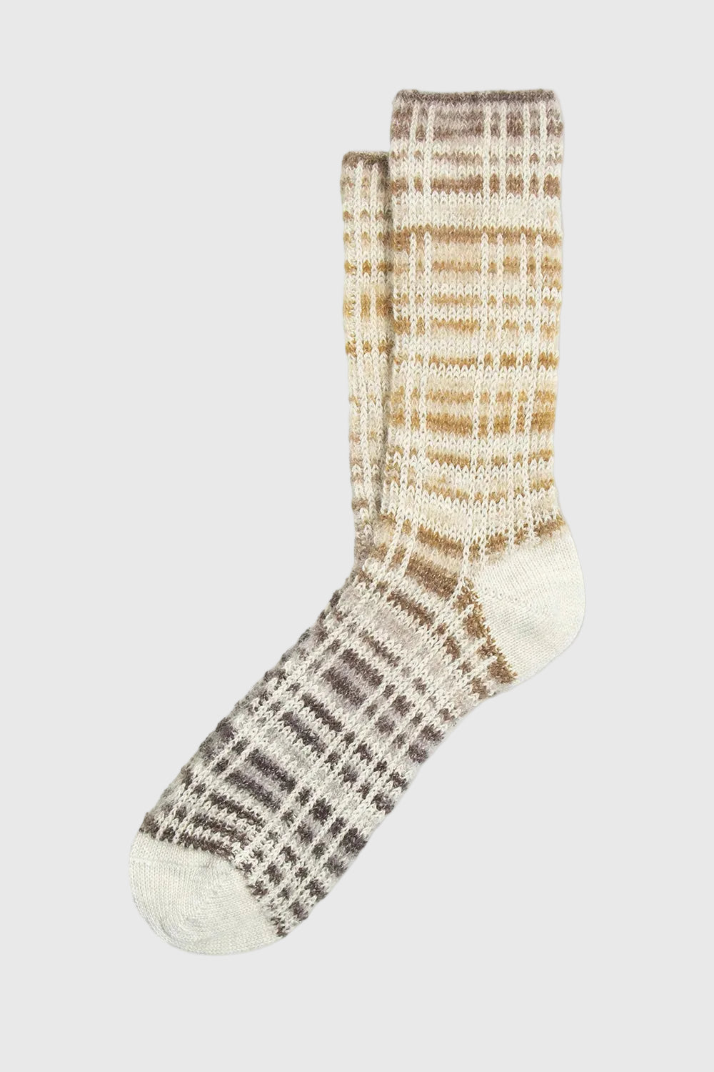 Chaussettes Juliette en mohair imprimé