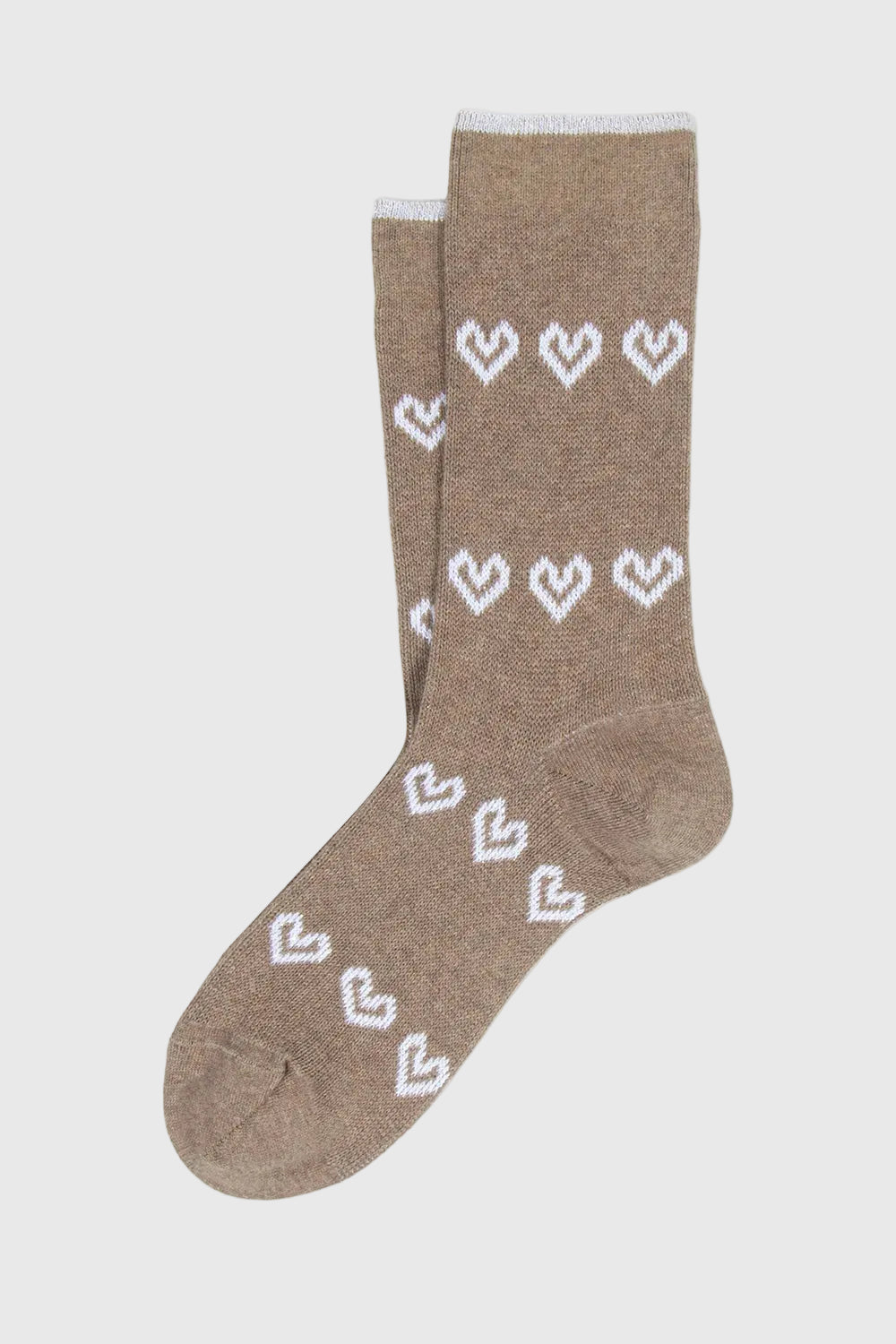 Love-Socken aus Baumwolle mit Herzen