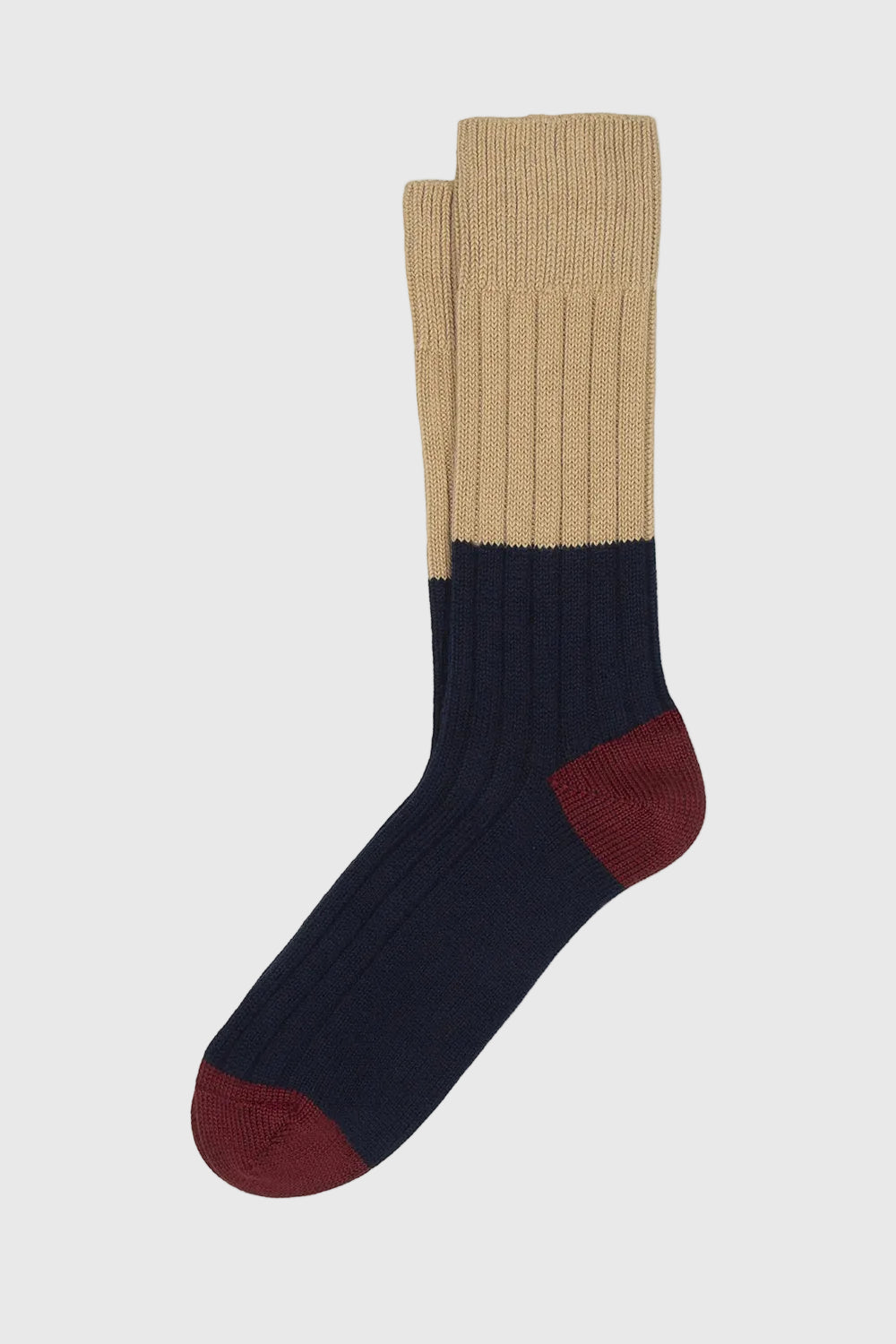 Pinar Socken aus zweifarbigem Baumwolle