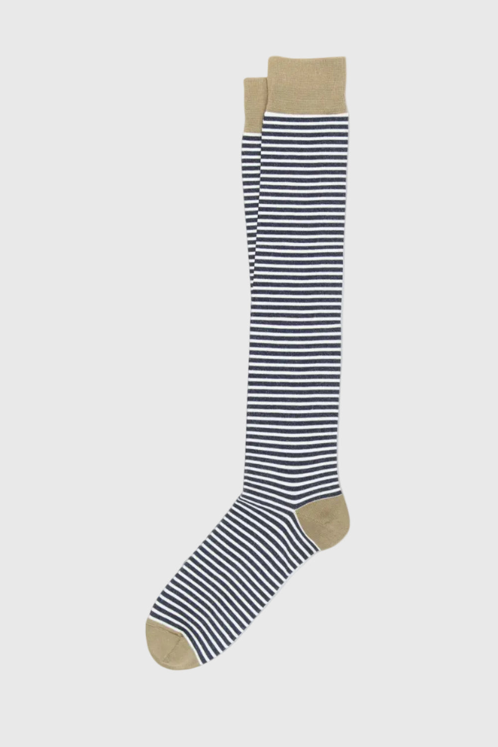 Chaussettes Snarki longues en coton à rayures