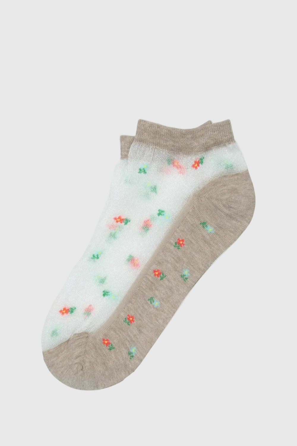 Chaussettes très courtes Sokoni en filopesca (2 paires)