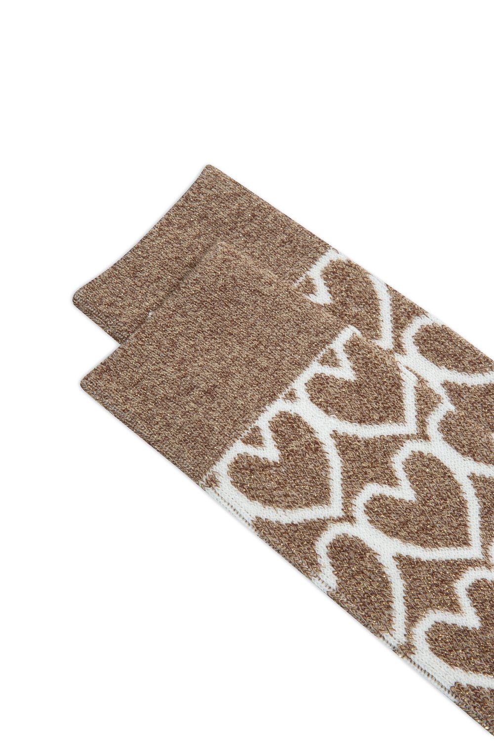 Calze Gedser in cotone Calze corte in cotone lurex con i cuori