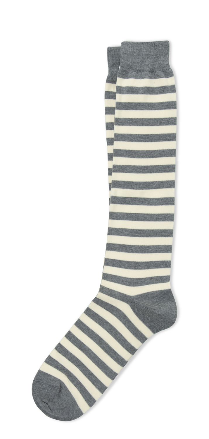Gestreifte lange socken Clearance