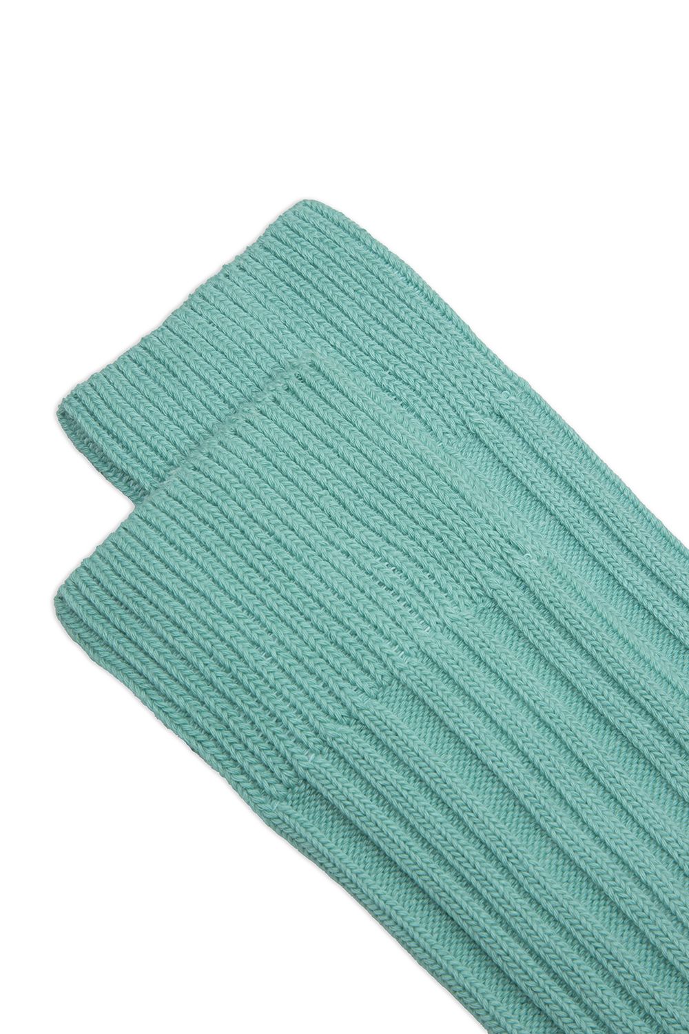 Tino Cotton Socks Short blue cotton socks with differenciated rib