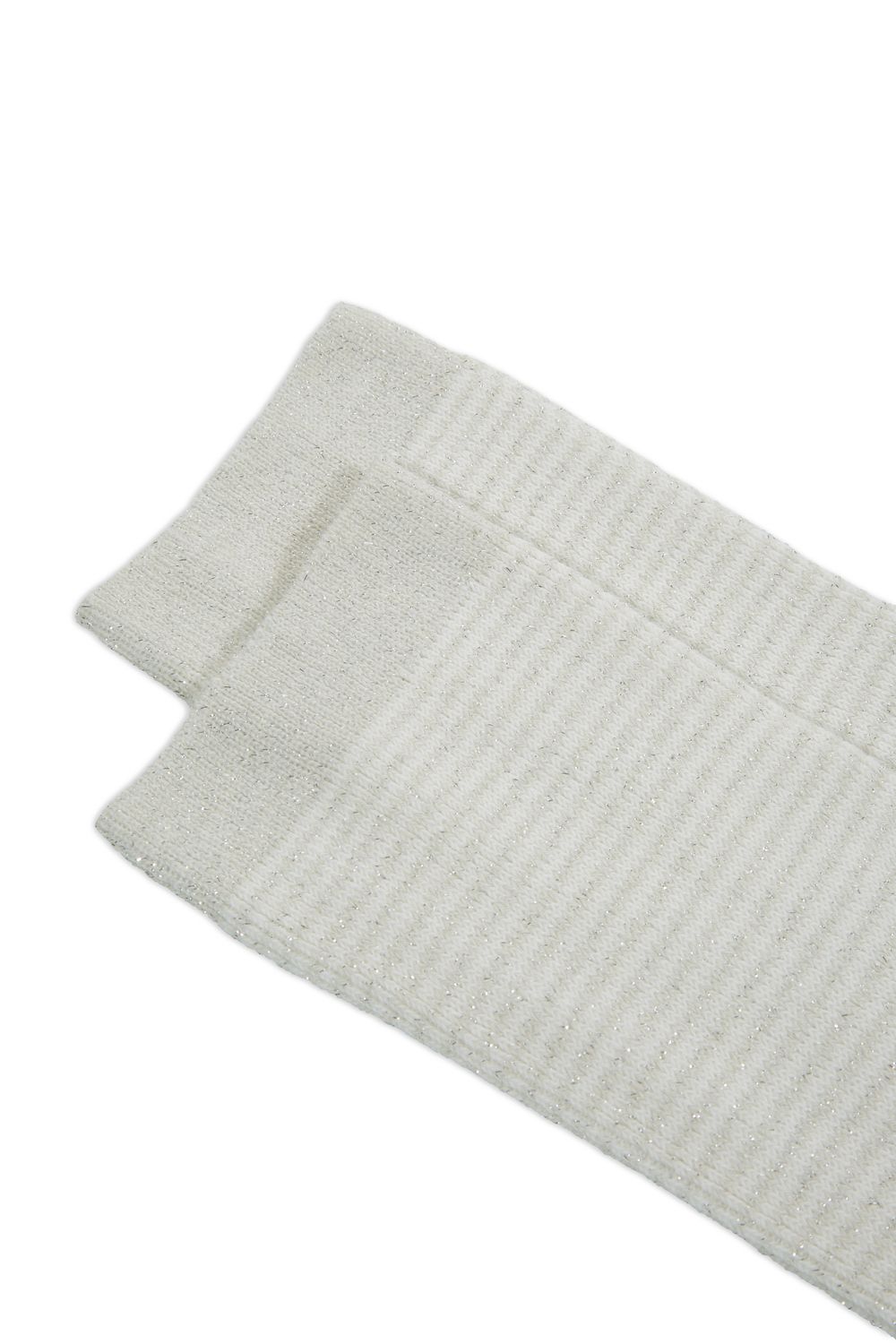 Calze Selandia in Cotone Calze corte in cotone lurex a micro-righe