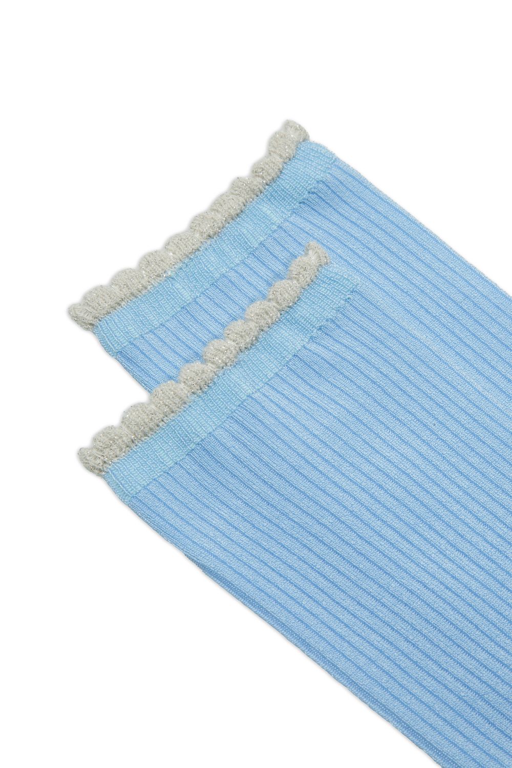 Umea Socks in Viscose Ribbed short viscose socks
