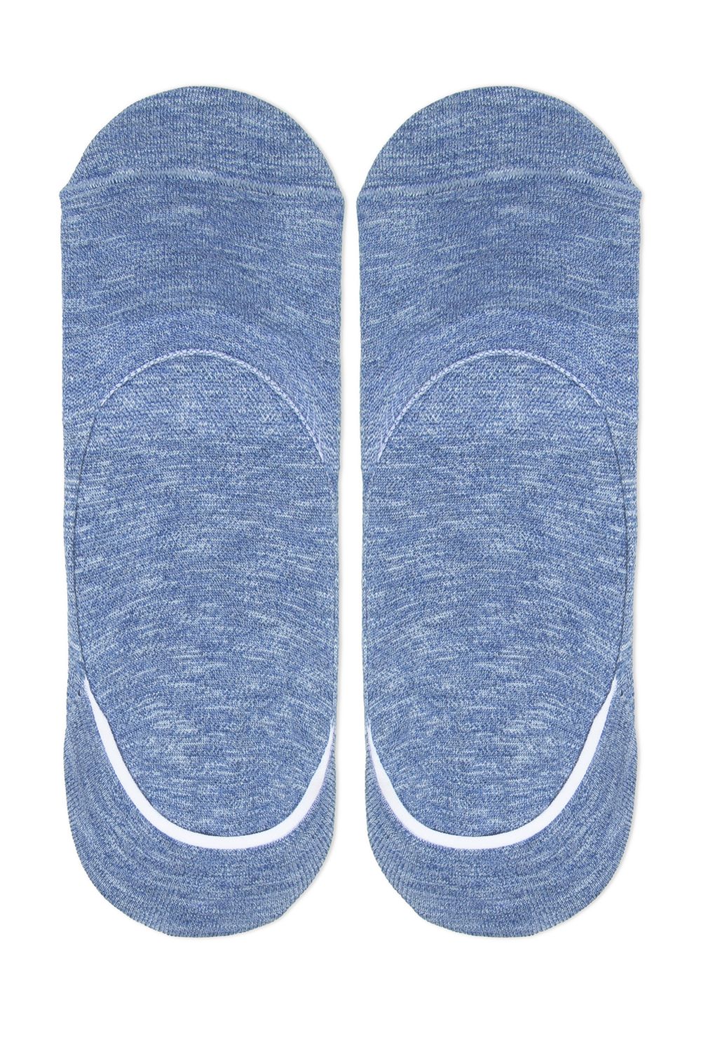 Salvapiede Mirage in cotone Soletta in cotone melange con antiscivolo Nero