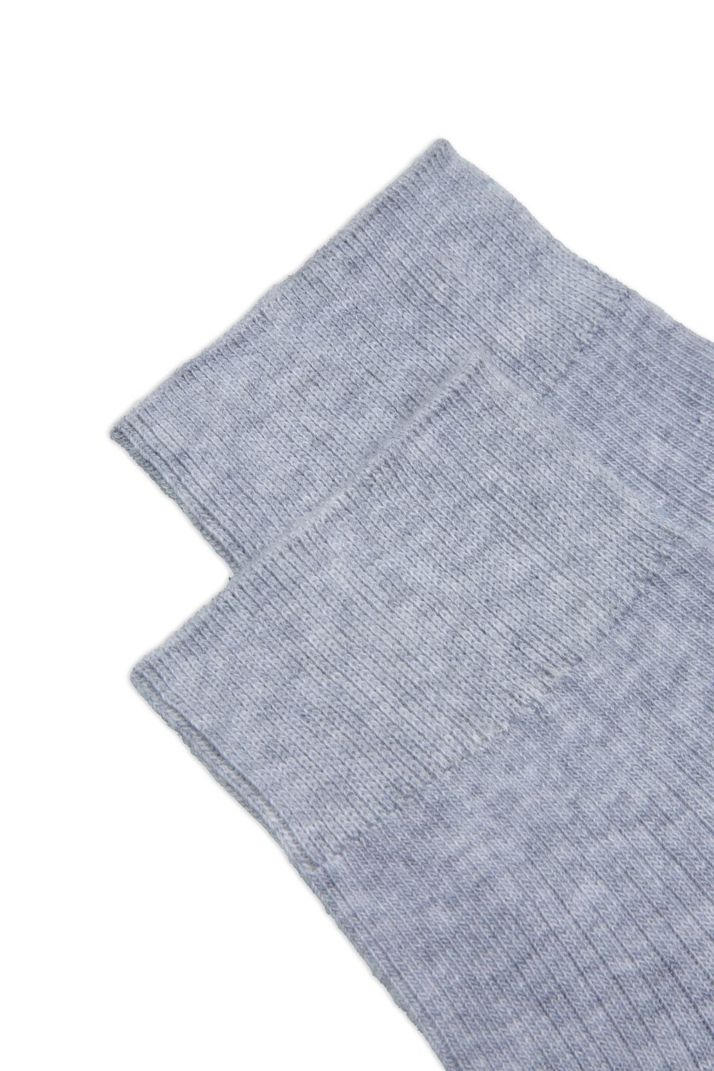 Idra Socks in Cotton short ribbed cotton socks. Lurex toe.