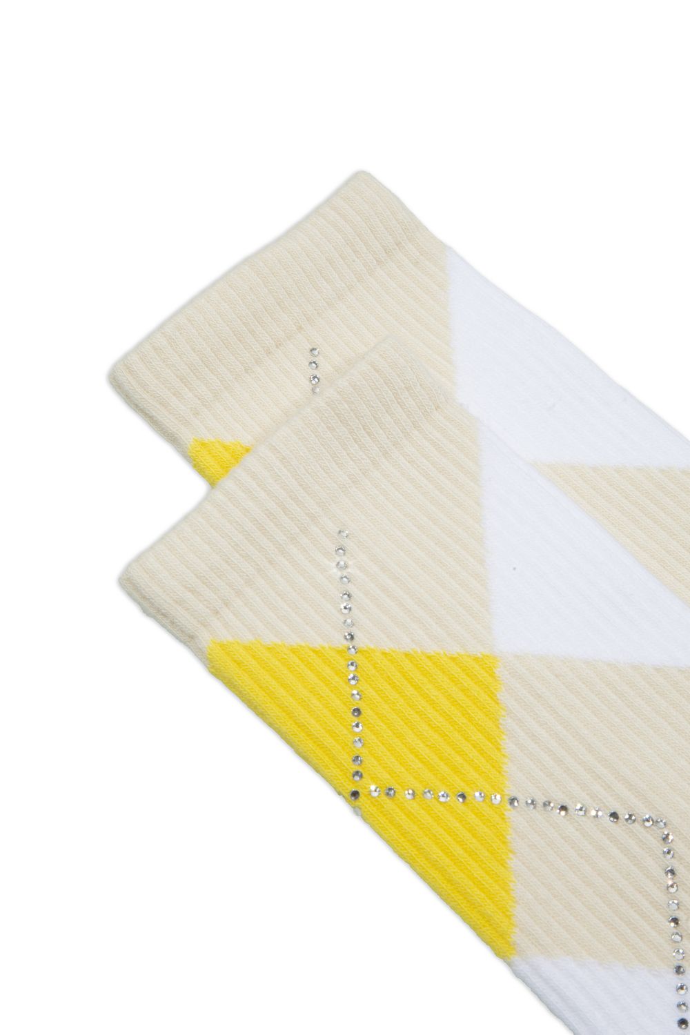 Baumwollsocken Nungwi Kurze Frotteesocken mit Swarovski-Details