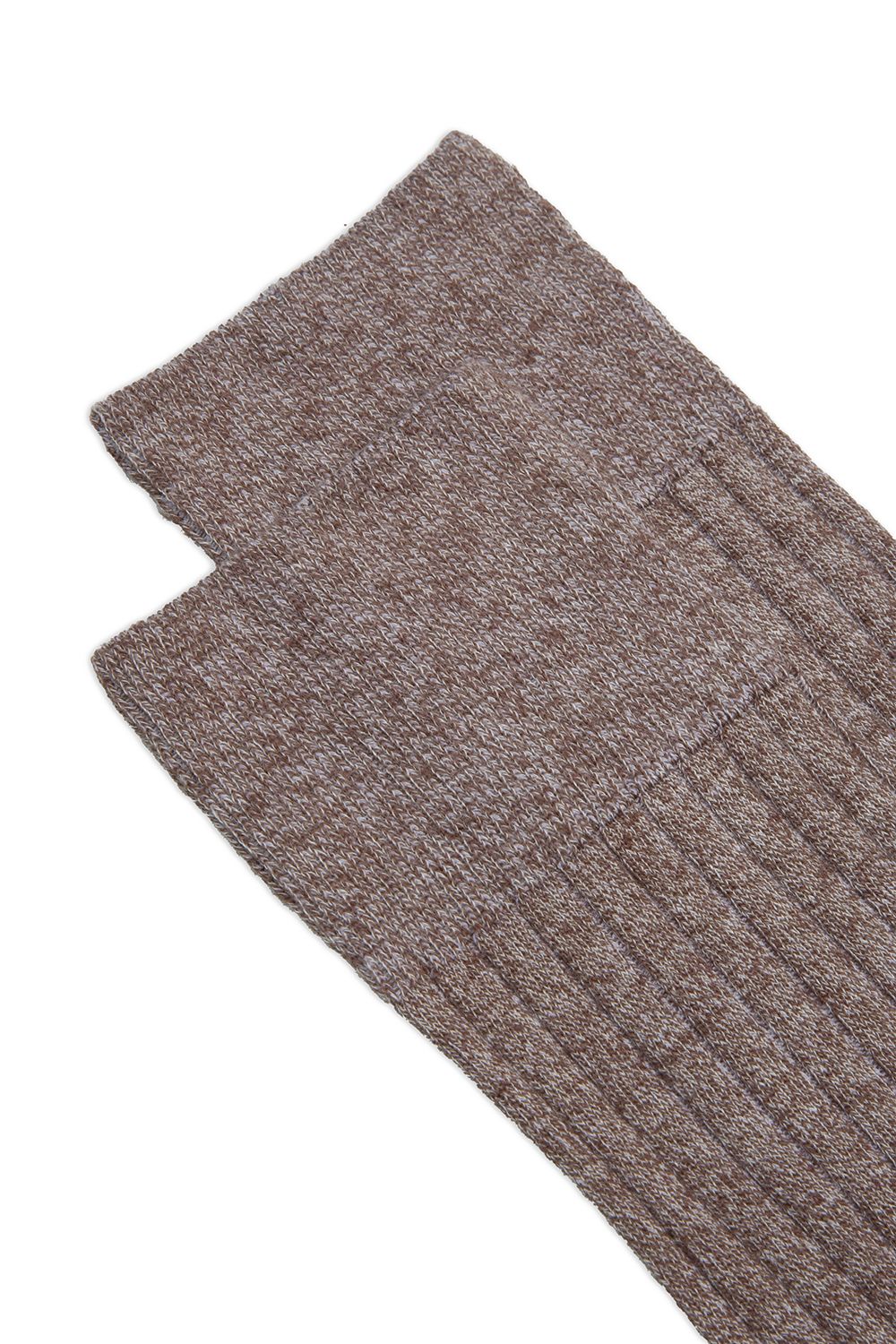 Calze Sablé corte in Lino Calze corte in lino tinta unita a coste