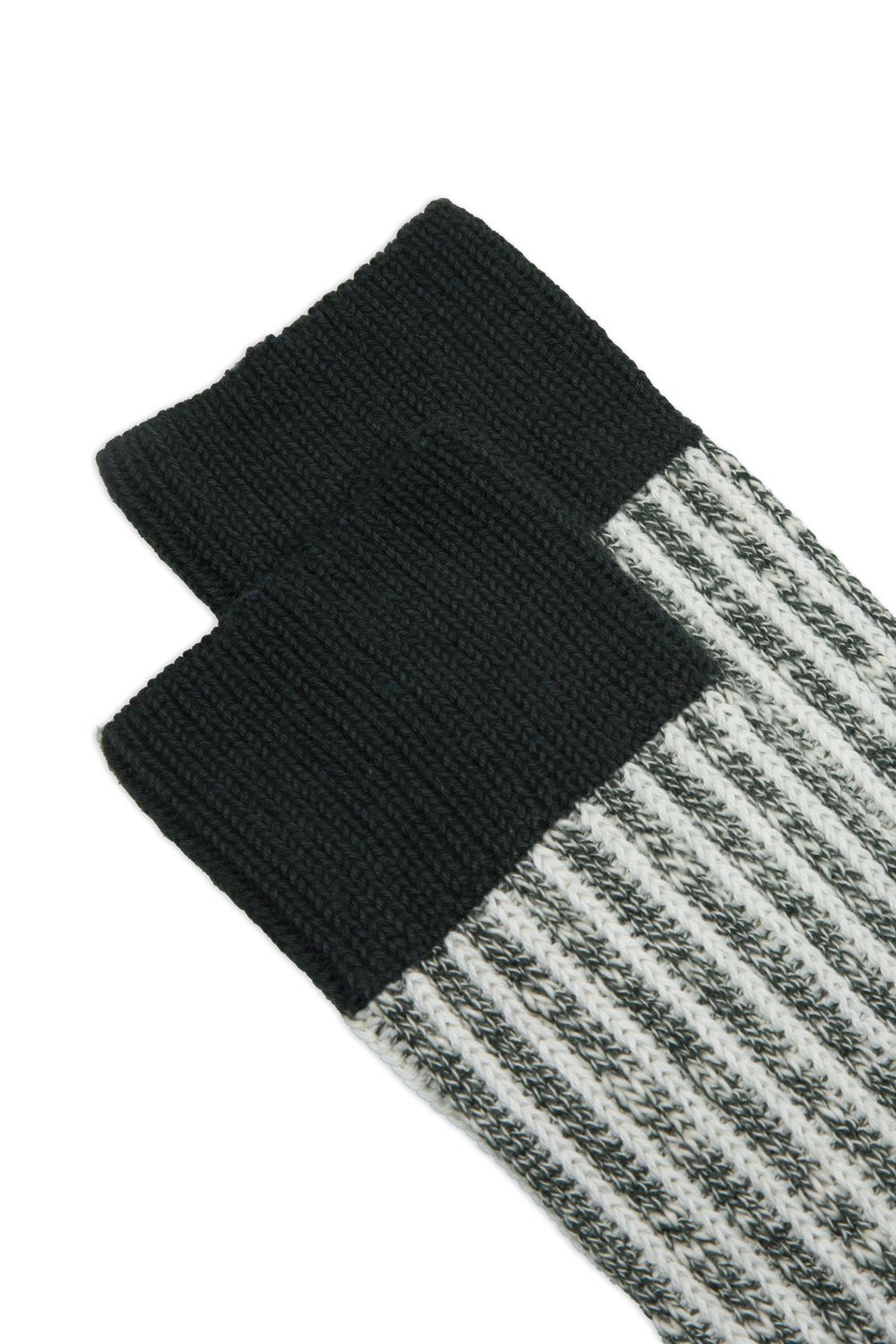 Calze Settat corte in Cotone Calze in cotone melange a righe verticali