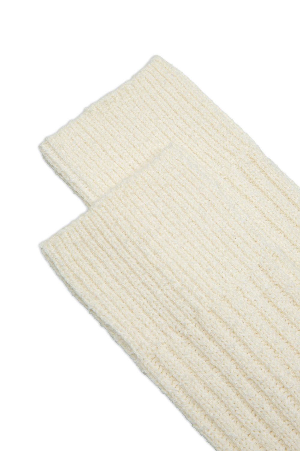 Blob cotton ribbed socks Short thick cotton ribbed socks