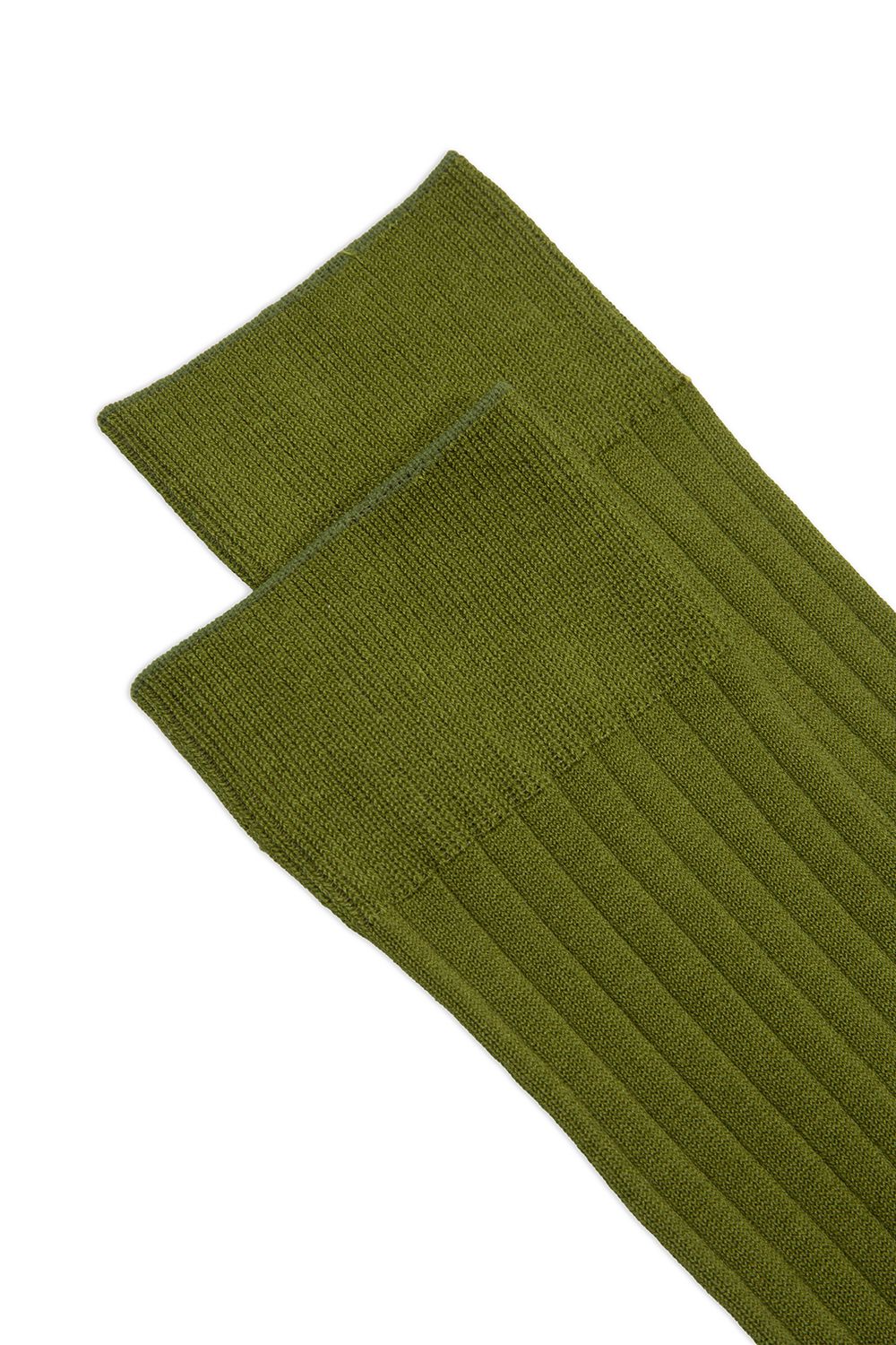 Calze Costa lunghe in cotone leggero Calze lunghe in cotone leggero a coste Antracite