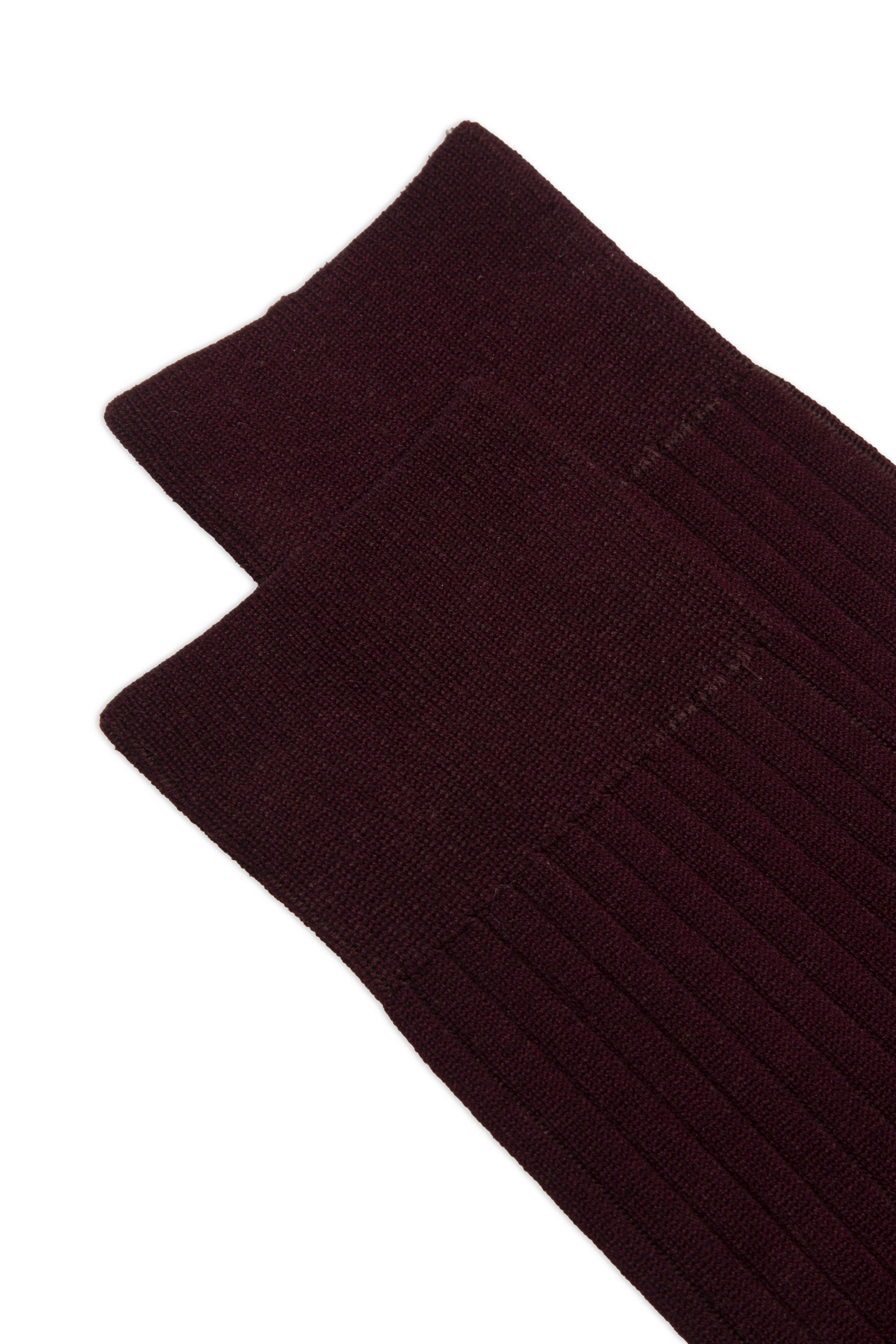 Filoscozia  Calza uomo in cotone a coste lunghe